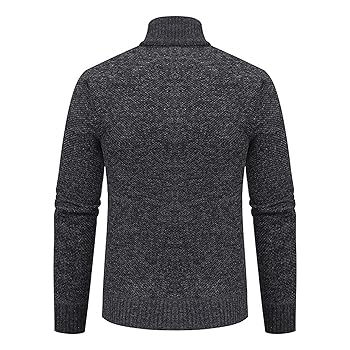 ★COOR★ Top fill wool collar cardigan (black) Amazon.com: Sweaters for Men, Men's Full Zip Up Cardigan
